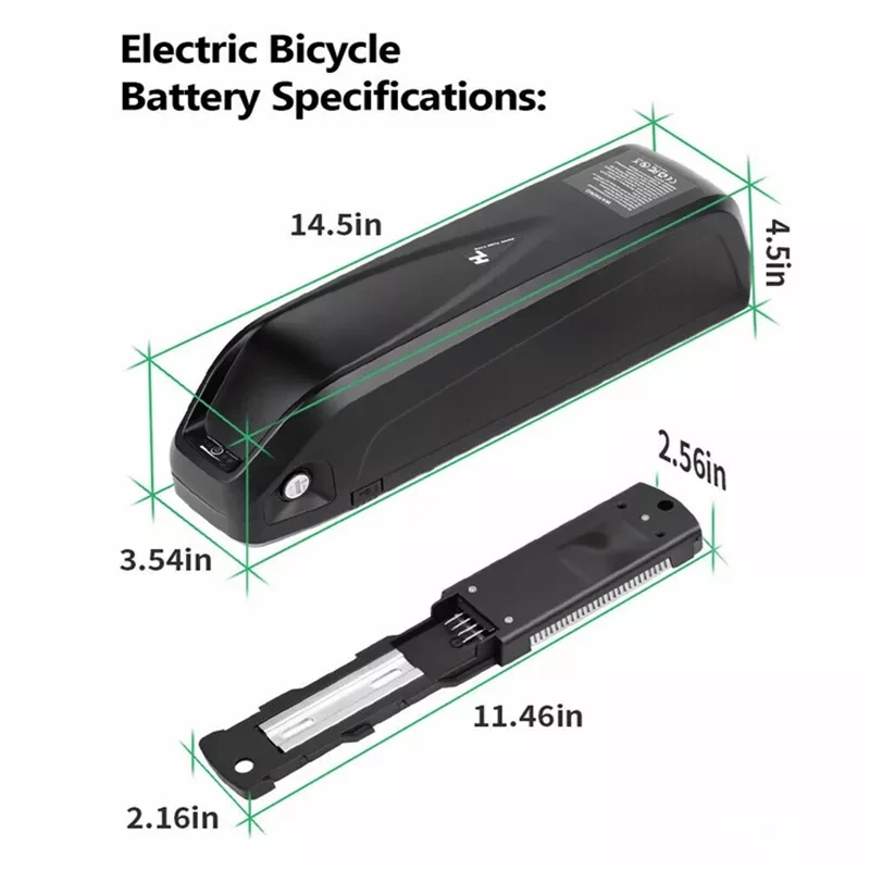4-poliger Hailong AKJA 48V 20- – Ebike Battery 48V 20Ah Hailong Bewertung und Preis